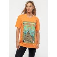 Fleetwood Mac Peacock T-Shirt in Orange | Size: 2XL