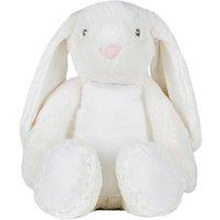 Mumbles Zippie Bunny Teddy Bear in Cream