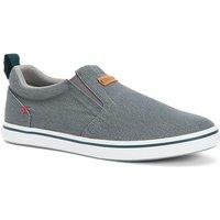 XTRATUF Men's Sharkbyte Sustainable Deck Shoe in Grey | Size: 6.5
