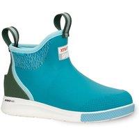 XTRATUF Women's Ankle Deck Boot Sport in Teal | Size: 6