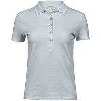 TEE JAYS Women's Luxury Stretch Polo Shirt in Mint | Size: Medium
