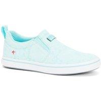 XTRATUF Women's Sharkbyte Sustainable Deck Shoe in Light Blue | Size: 3.5