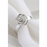 Otis Jaxon London Women's Nest Contemporary Sterling Silver Ring | Size: Q
