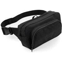 Bagbase Polyester Waist Bag in Black
