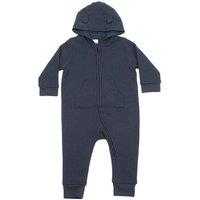 Larkwood Fleece All-In-One Nightwear in Navy | Size: 12-18 m