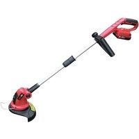 Olympia Power Tools X20S Cordless Grass Trimmer 20V 1 x 2.0Ah Li-io in Red