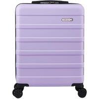 Cabin Max Anode 40L Cabin Suitcase 55x40x20 Built in Combination Lock, Lightweight, Hard Shell, 4 Wheels in Lavender