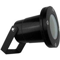 Netlighting Post 1 Light Outdoor Spotlight Black IP65
