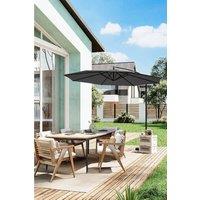 Outdoor 3m Cantilever Garden Parasol?Base not included?