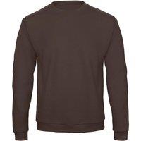 B&C Men's ID.202 50 50 Sweatshirt in Brown | Size: XS