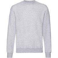 Fruit of the Loom Men's Classic 80 20 Set-in Sweatshirt in Grey | Size: XL