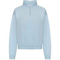 AWDis Women's Cropped Sweatshirt in Blue | Size: XL