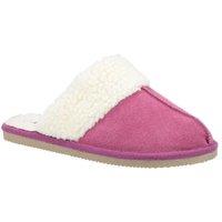 Hush Puppies Women's 'Arianna' Suede Mule Slippers in Pink | Size: 3