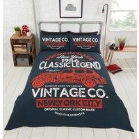 Rapport Home Classic Legend Duvet Cover Set with Pillowcase | Size: King
