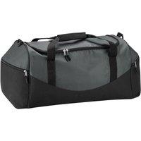 Quadra Teamwear Holdall Duffle Bag (55 Litres) in Mid Grey
