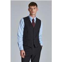 Ted Baker Men's Premium Black Panama Slim Waistcoat | Size: 40R