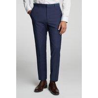 Ted Baker Men's Premium Blue Panama Slim Suit Trousers | Size: 44R