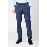 Antique Rogue Men's Hart Navy Tweed With Check Trousers | Size: 42R