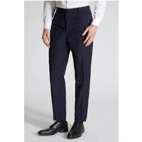 Ted Baker Men's Premium Navy Panama Slim Suit Trousers | Size: 38R