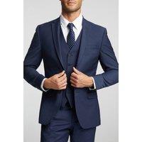 Ted Baker Men's Premium Blue Panama Slim Suit Jacket | Size: 38L