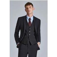 Ted Baker Men's Premium Black Panama Slim Suit Jacket | Size: 40R