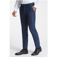 Antique Rogue Men's Blake Navy Textured Trousers | Size: 40R