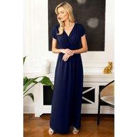 Hot Squash Women's The Maxi Dress in Navy | Size: 8