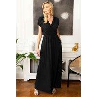 Hot Squash Women's The Maxi Dress in Black | Size: 10