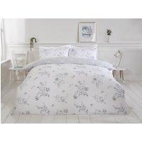 Rapport Home PH Sadie Polycotton Duvet Cover Set With Pillowcase in Blue | Size: Single