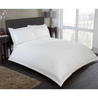 Rapport Home Mayfair Polycotton Duvet Cover Set With Pillowcase in Light Brown | Size: Double