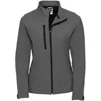 Russell Women's 3 Layer Soft Shell Jacket in Dark Grey | Size: XS