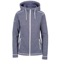 Trespass Women's Rootless Stripe Marl AT200 Fleece Jacket in Navy | Size: XS