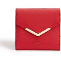 LaBante London Women's Diana Small Vegan Bifold Purse Wallet in Red