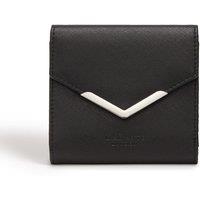 LaBante London Women's Diana Small Vegan Bifold Purse Wallet in Black