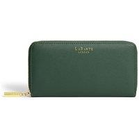 LaBante London Women's Serene Vegan Zip Around Wallet in Dark Green