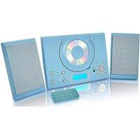 Grouptronics HIFI with CD Player Radio & AUX IN Socket For Connecting Phone MP3 Player Tablet or IPod in Blue
