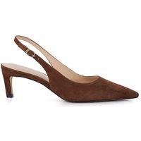 Dune London Women's 'Celinna' Suede Strappy Heels in Brown | Size: 7