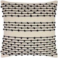 Furn Mossa Woven Looped Knot Cushion in Natural | Size: 45 cm x 45 cm