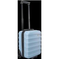 Cabin Max Anode 24L Hard Shell Twin Wheel Underseat Case - 40x30x20cm in Pale Blue | Size: 40 x 30 x 20 cm