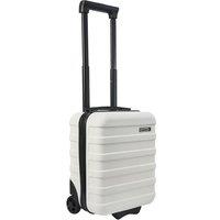 Cabin Max Anode 24L Hard Shell Twin Wheel Underseat Case - 40x30x20cm in White | Size: 40 x 30 x 20 cm