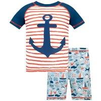 Harry Bear Boy's Sailor 2 Piece Swim Set in Blue | Size: 3-4 Years
