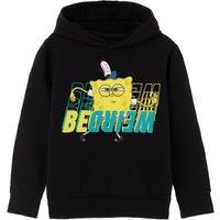 SpongeBob SquarePants Boy's Hoodie | Black | Official Merch | Size: 3-4 Years