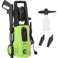 DURHAND Portable Power Washer 1800W, 150 Bar, 510 L/h for Garden, Car in Green