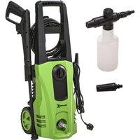 DURHAND High-Performance Power Washer 1800W, 150 Bar, 510 L/h in Green