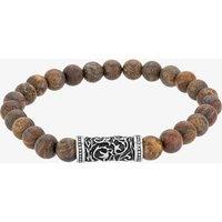 Bourne and Wilde Men's Brown Bronzite Bead Bracelet UR12-11 | Size: 21 cm