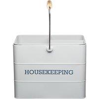 Living Nostalgia French Grey Housekeeping Tin