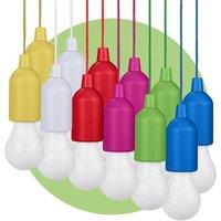 Valiant Hanging String Lights Battery Powered LED (12-Pack) Indoor & Outdoor