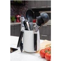 KitchenAid 6pc Utensil Set & Holder in Black