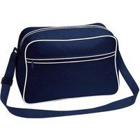 Bagbase Retro Adjustable Shoulder Bag (18 Litres) in Mid Navy
