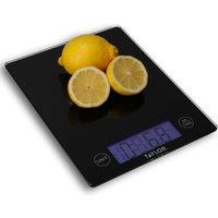 Taylor Dual Glass Kitchen Scale, 5kg / 5000ml, Black